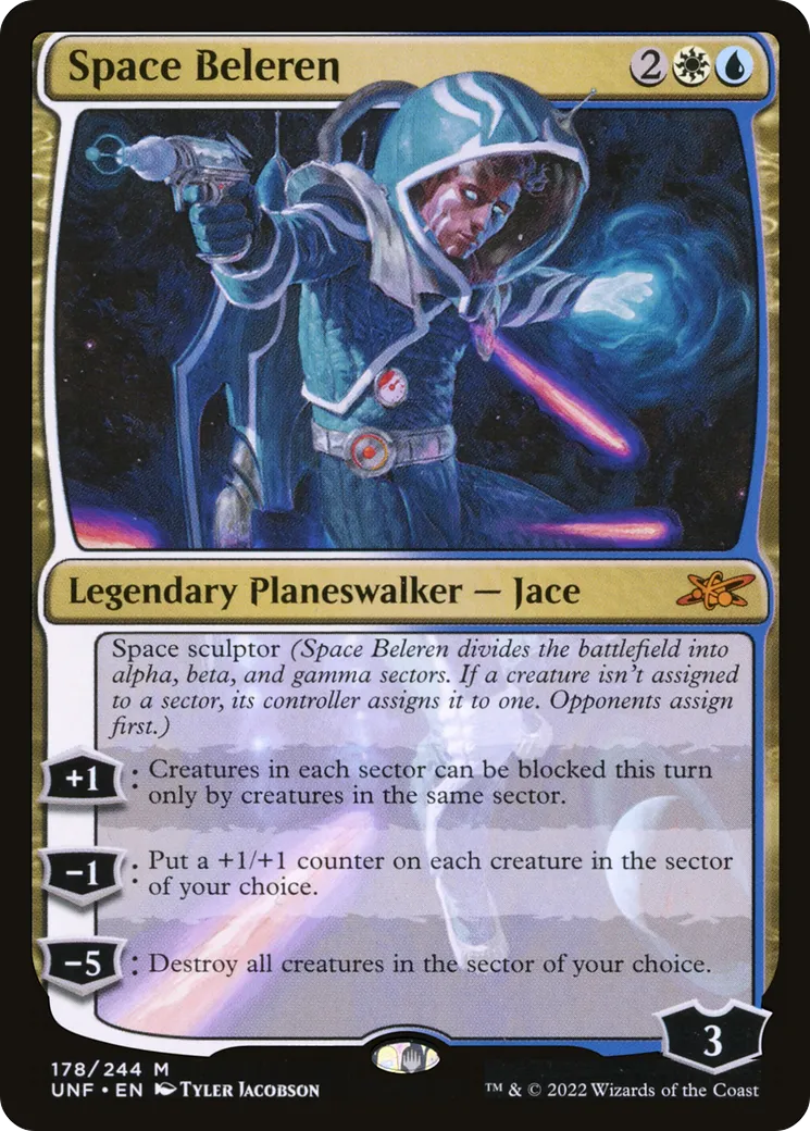 Space Beleren — Unfinity — Magic: The Gathering