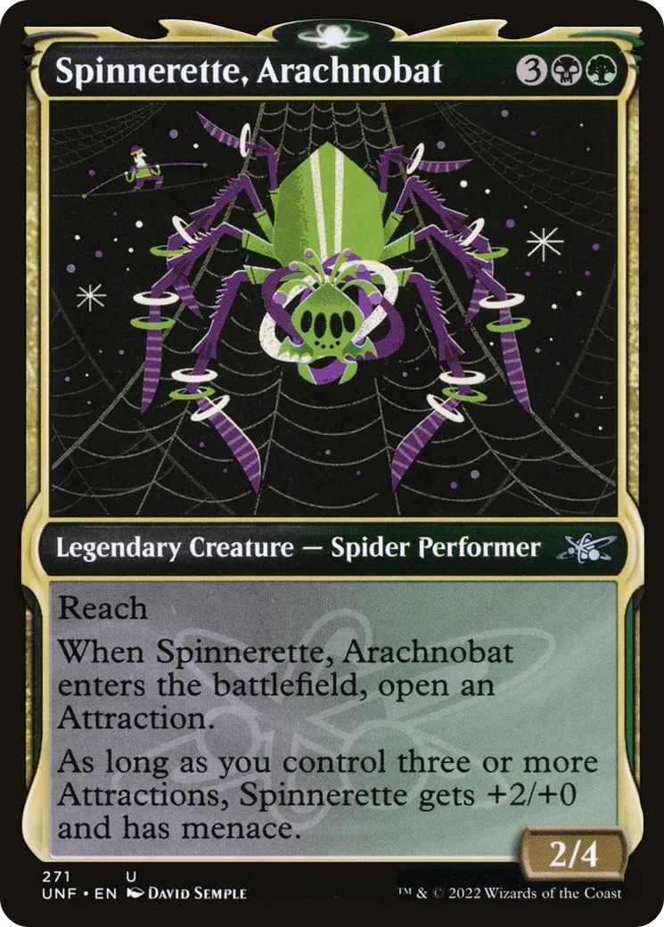 Spinnerette, Arachnobat — Unfinity — Magic: The Gathering