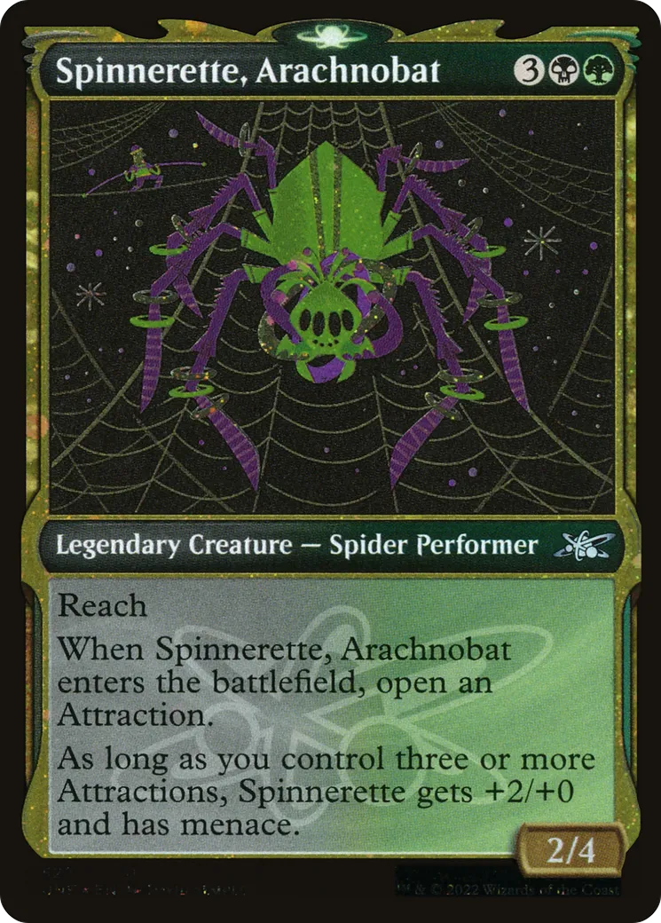 Spinnerette, Arachnobat — Unfinity — Magic: The Gathering