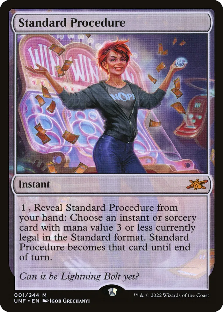 Standard Procedure — Unfinity — Magic: The Gathering