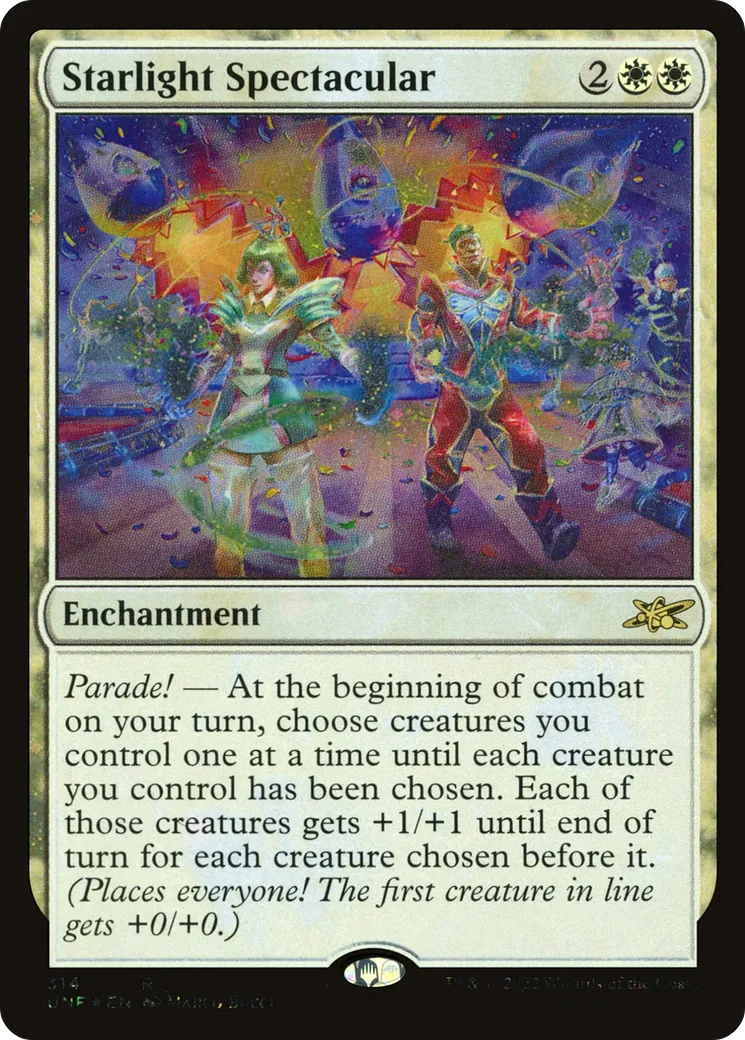 Starlight Spectacular — Unfinity — Magic: The Gathering