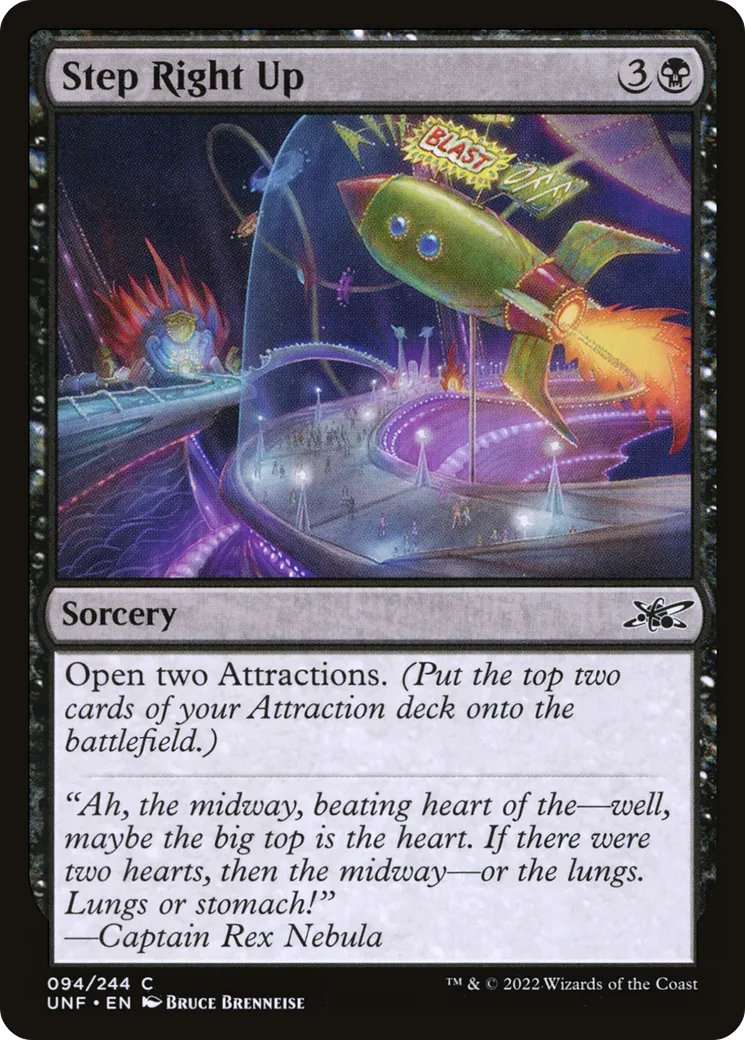 Step Right Up — Unfinity — Magic: The Gathering