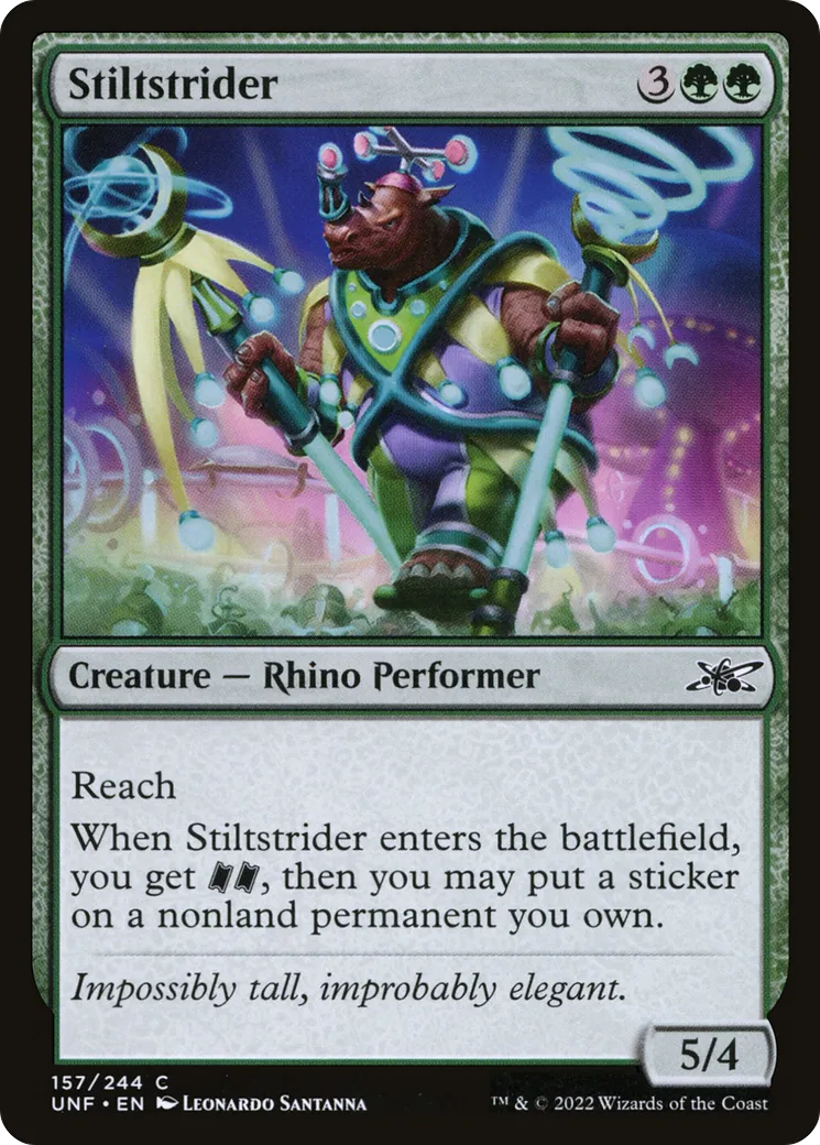 Stiltstrider — Unfinity — Magic: The Gathering