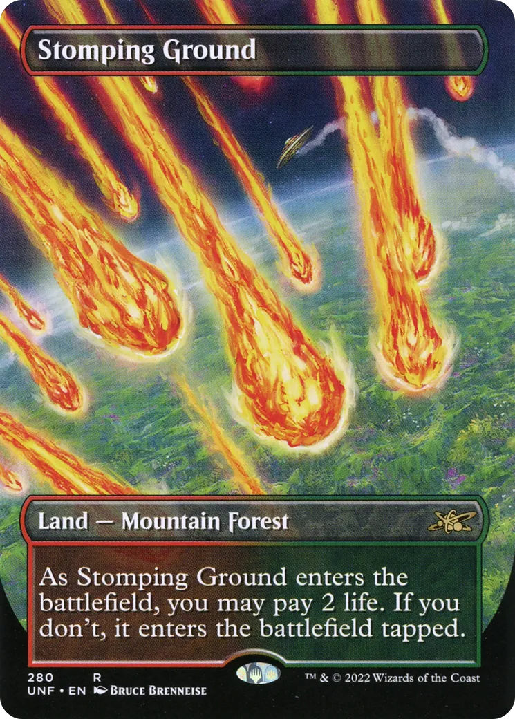 Stomping Ground — Unfinity — Magic: The Gathering