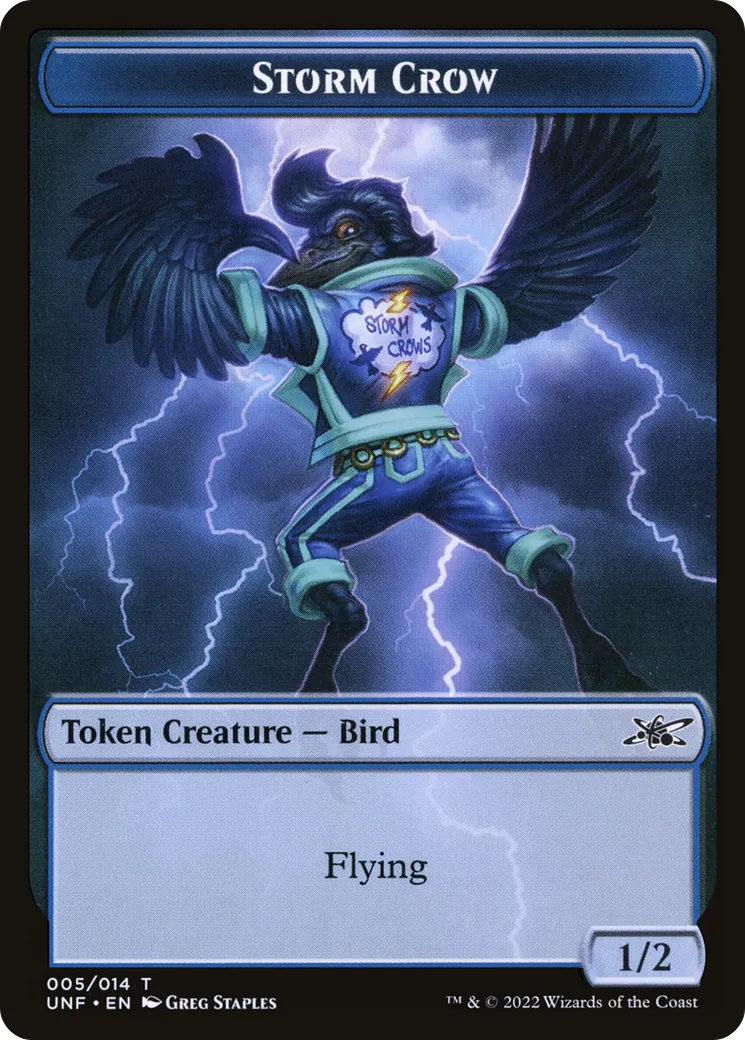 Storm Crow — Unfinity — Magic: The Gathering