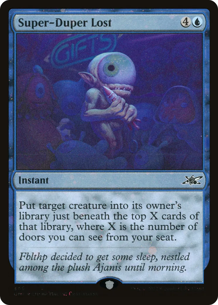 Super-Duper Lost — Unfinity — Magic: The Gathering