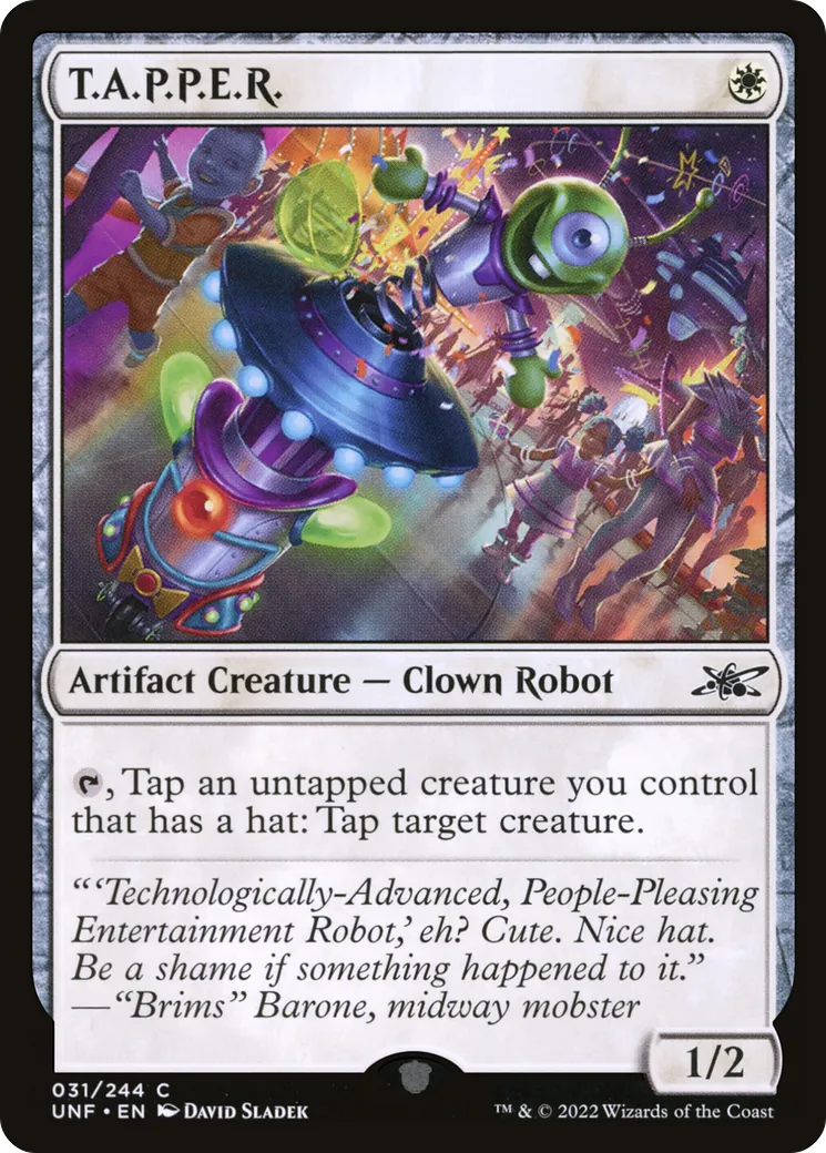 T.A.P.P.E.R. — Unfinity — Magic: The Gathering