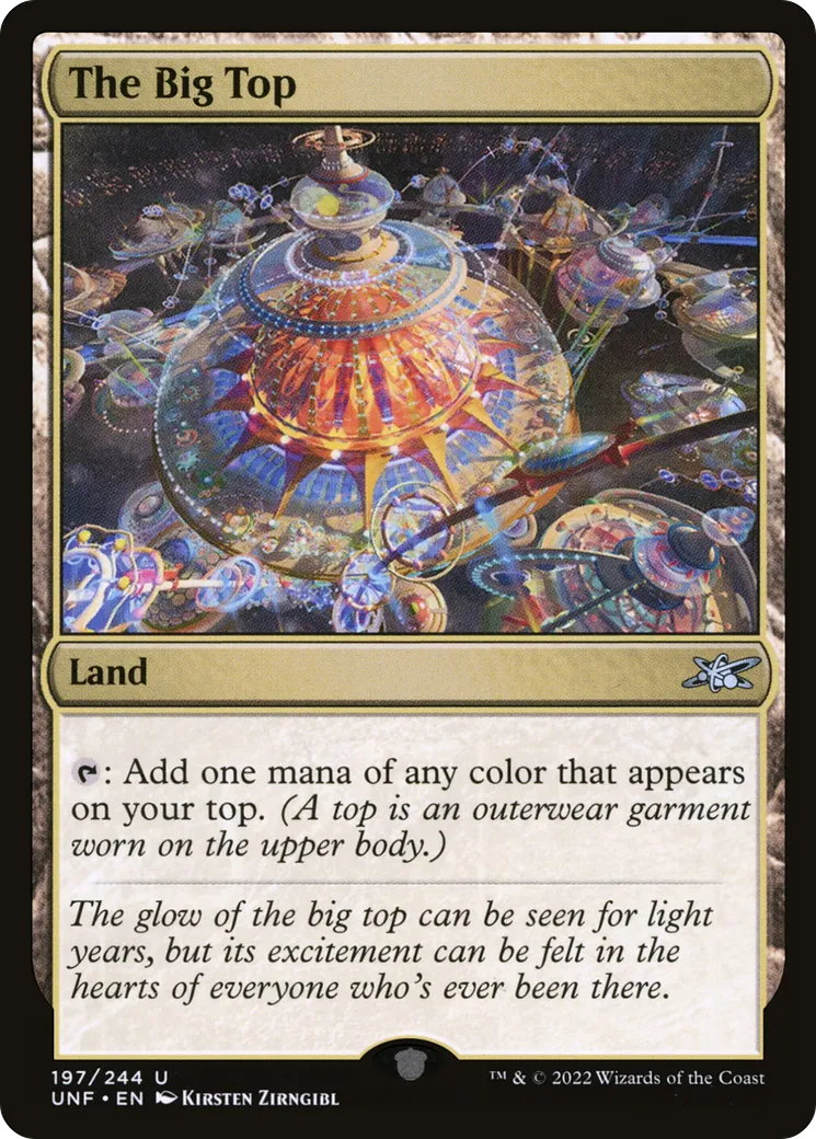 The Big Top — Unfinity — Magic: The Gathering