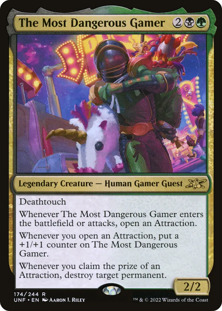 The Most Dangerous Gamer — Unfinity — Magic: The Gathering