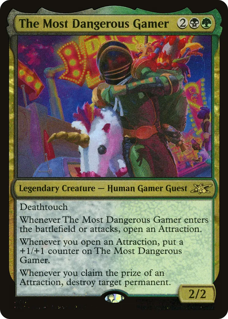 The Most Dangerous Gamer — Unfinity — Magic: The Gathering