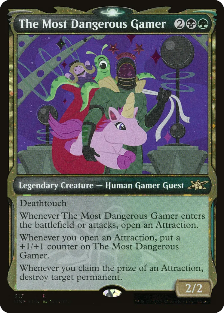 The Most Dangerous Gamer — Unfinity — Magic: The Gathering