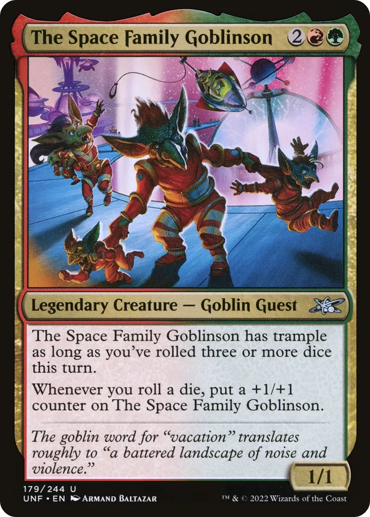 The Space Family Goblinson — Unfinity — Magic: The Gathering