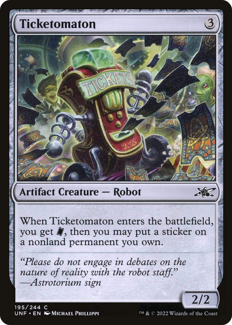 Ticketomaton — Unfinity — Magic: The Gathering