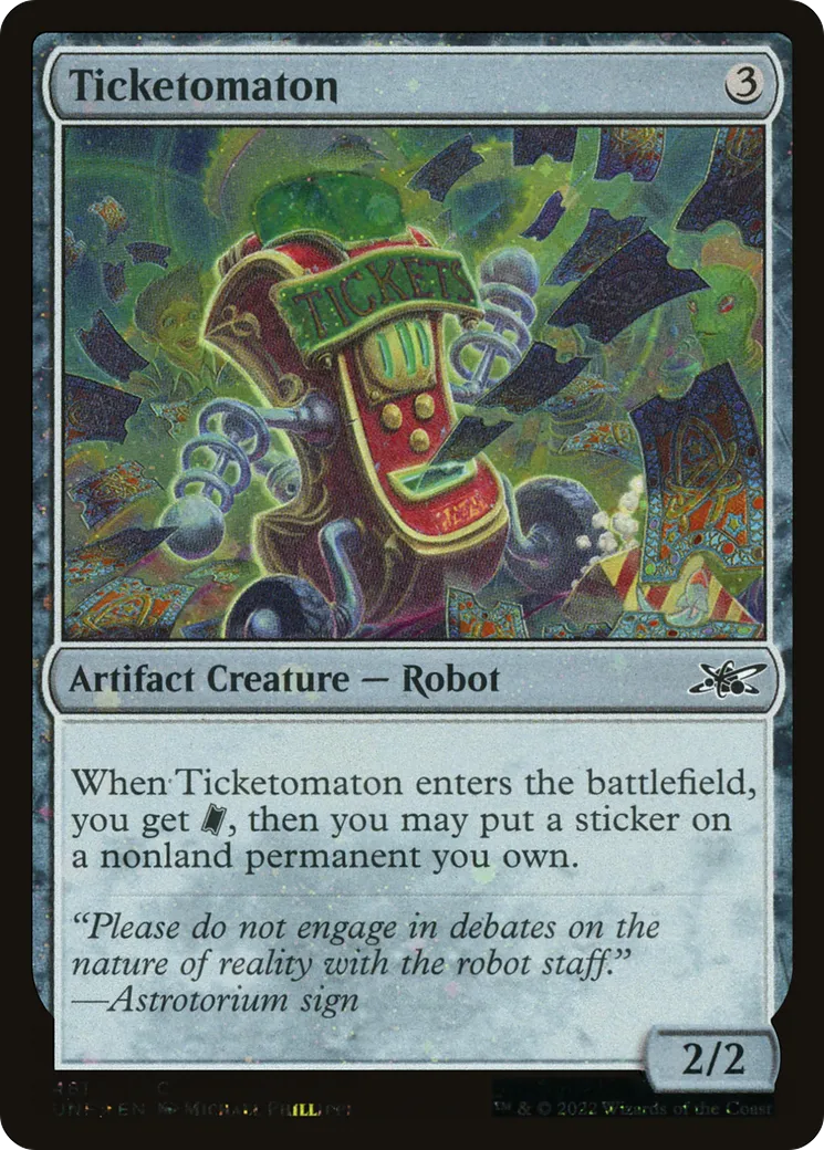 Ticketomaton — Unfinity — Magic: The Gathering