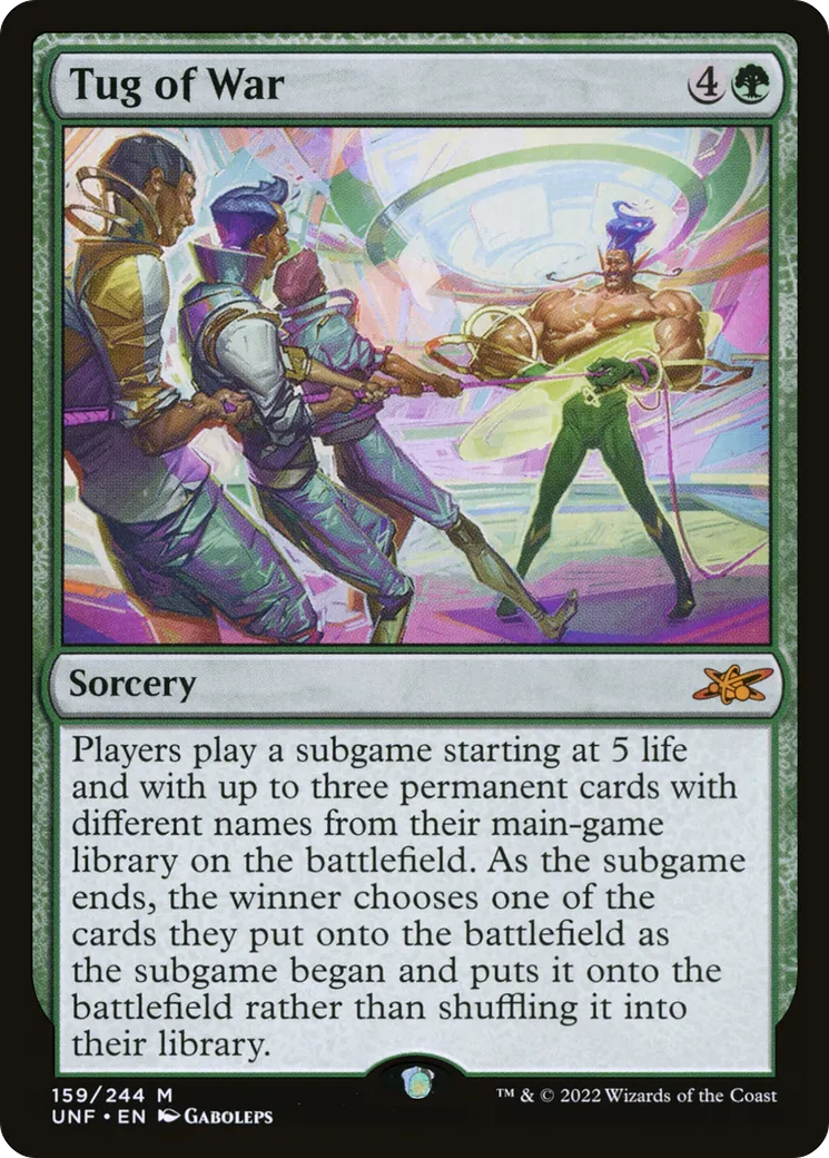 Tug of War — Unfinity — Magic: The Gathering