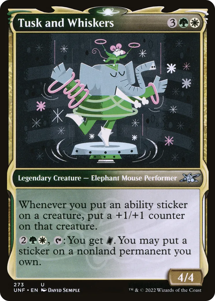 Tusk and Whiskers — Unfinity — Magic: The Gathering