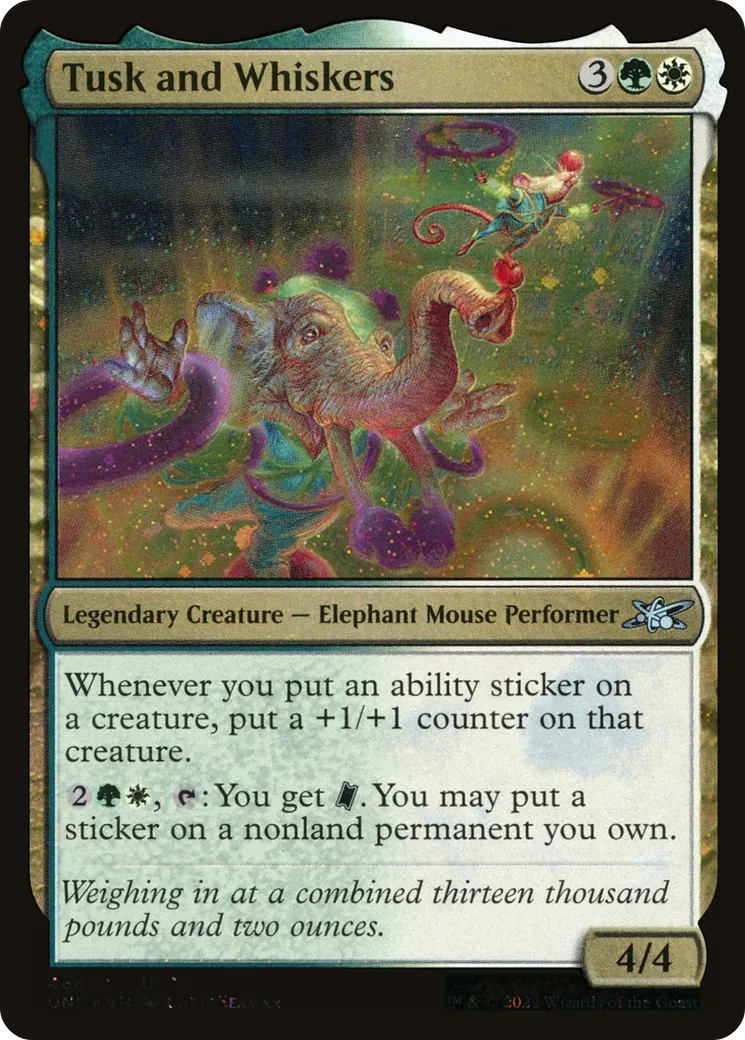 Tusk and Whiskers — Unfinity — Magic: The Gathering