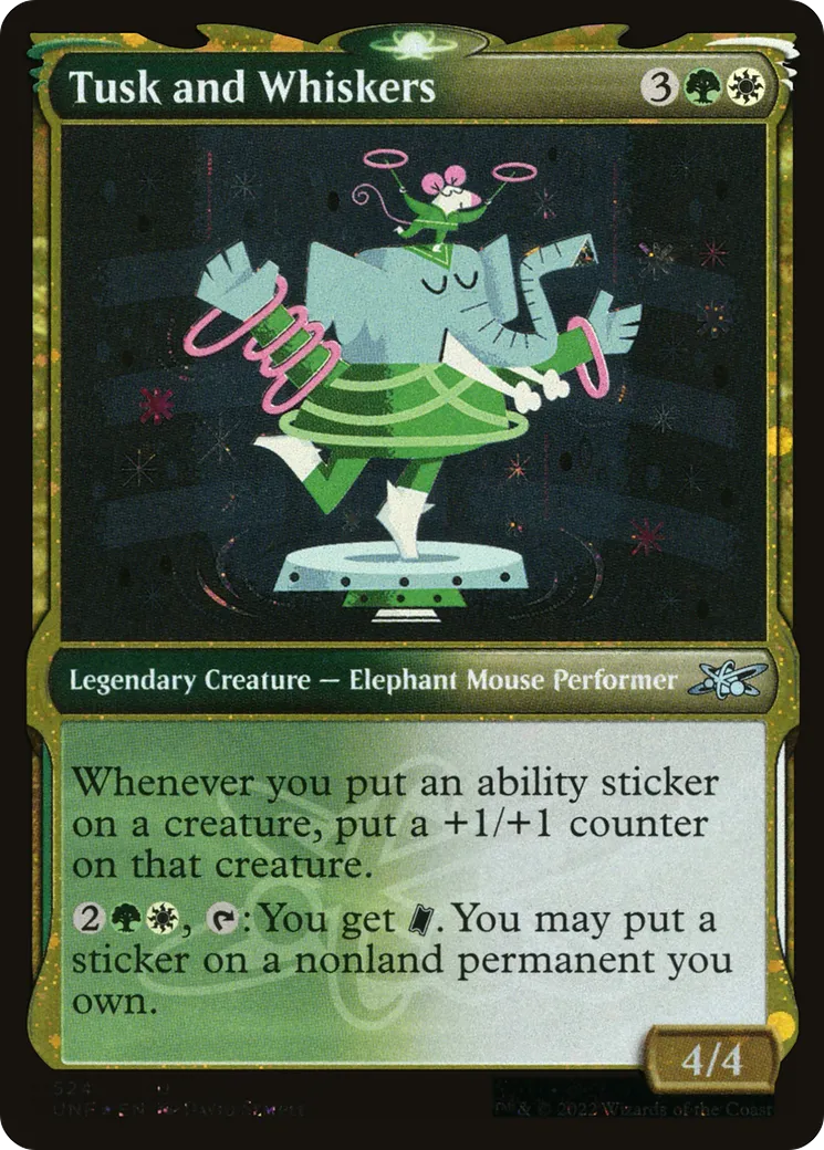 Tusk and Whiskers — Unfinity — Magic: The Gathering