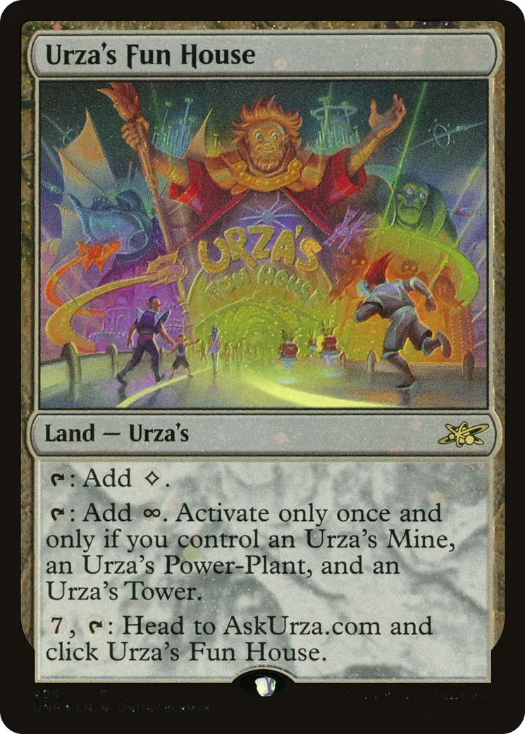 Urza's Fun House from Unfinity - Magic: The Gathering