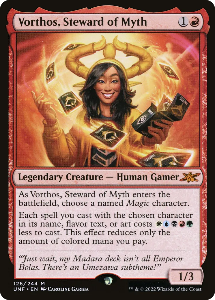 Vorthos, Steward of Myth — Unfinity — Magic: The Gathering