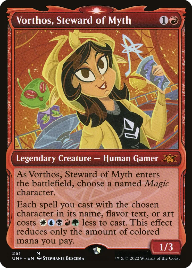 Vorthos, Steward of Myth — Unfinity — Magic: The Gathering