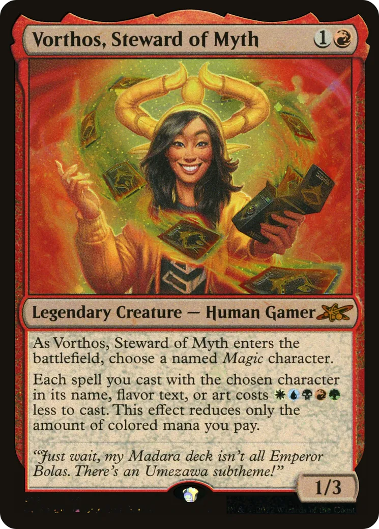 Vorthos, Steward of Myth — Unfinity — Magic: The Gathering