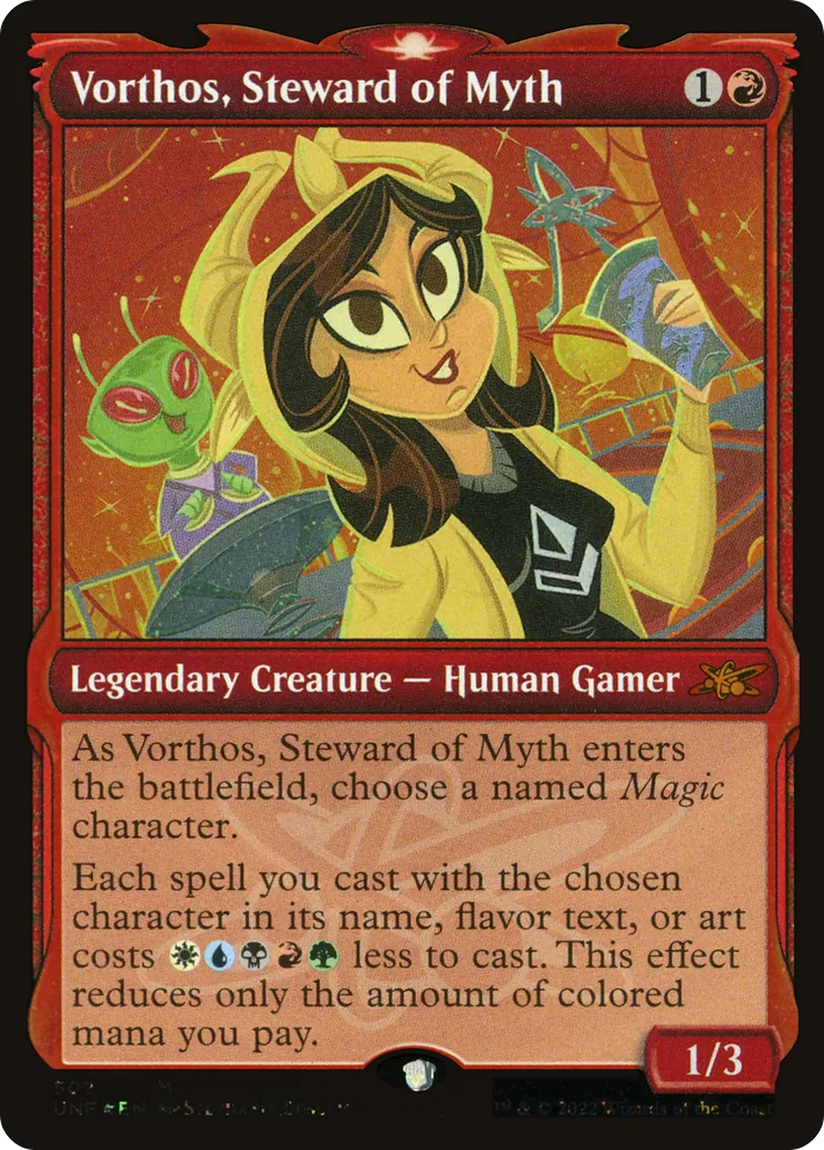 Vorthos, Steward of Myth — Unfinity — Magic: The Gathering