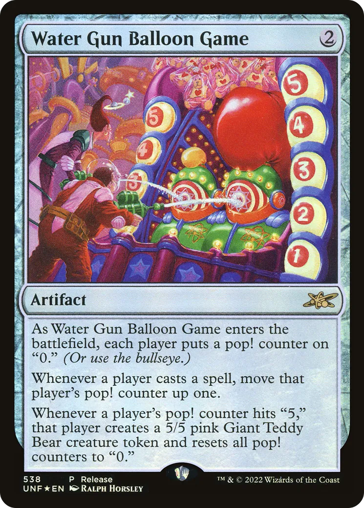 Water Gun Balloon Game — Unfinity — Magic: The Gathering