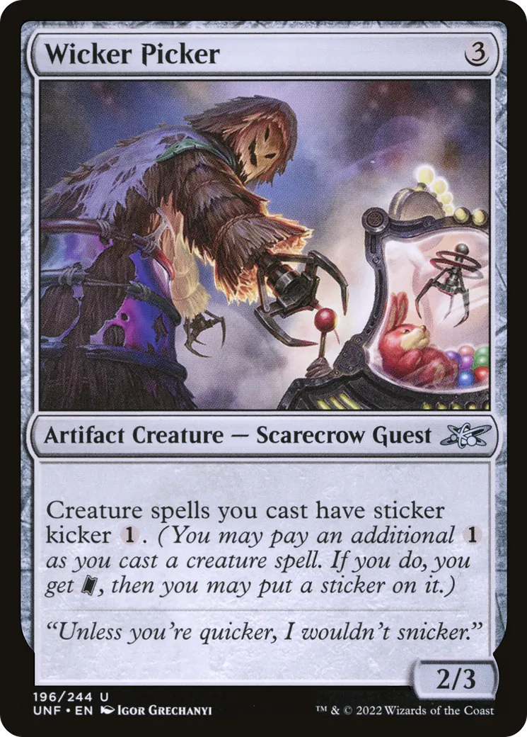 Wicker Picker — Unfinity — Magic: The Gathering