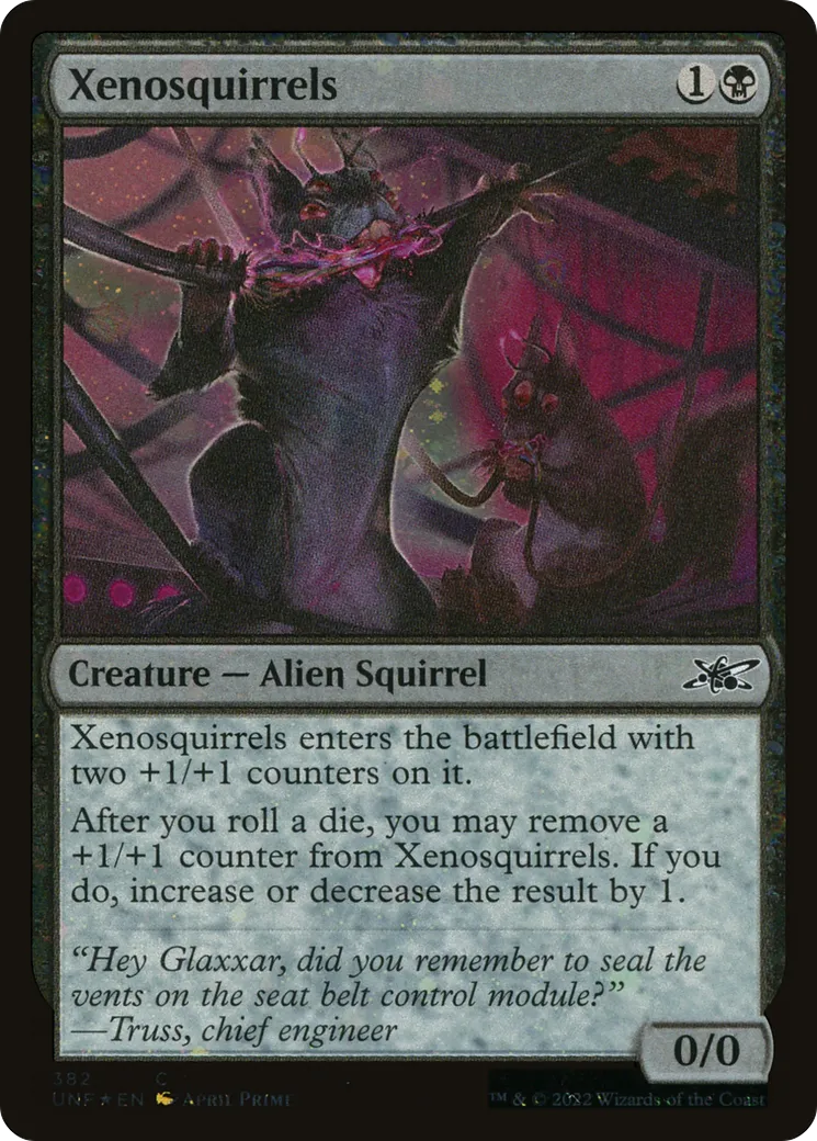 Xenosquirrels — Unfinity — Magic: The Gathering
