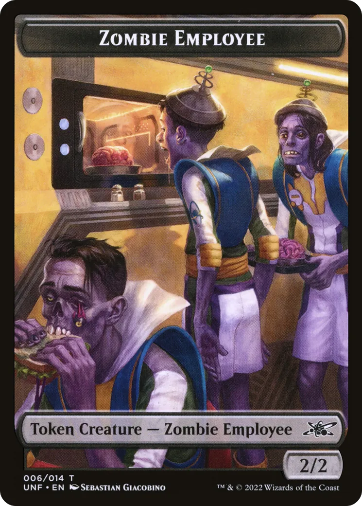 Zombie Employee — Unfinity — Magic: The Gathering