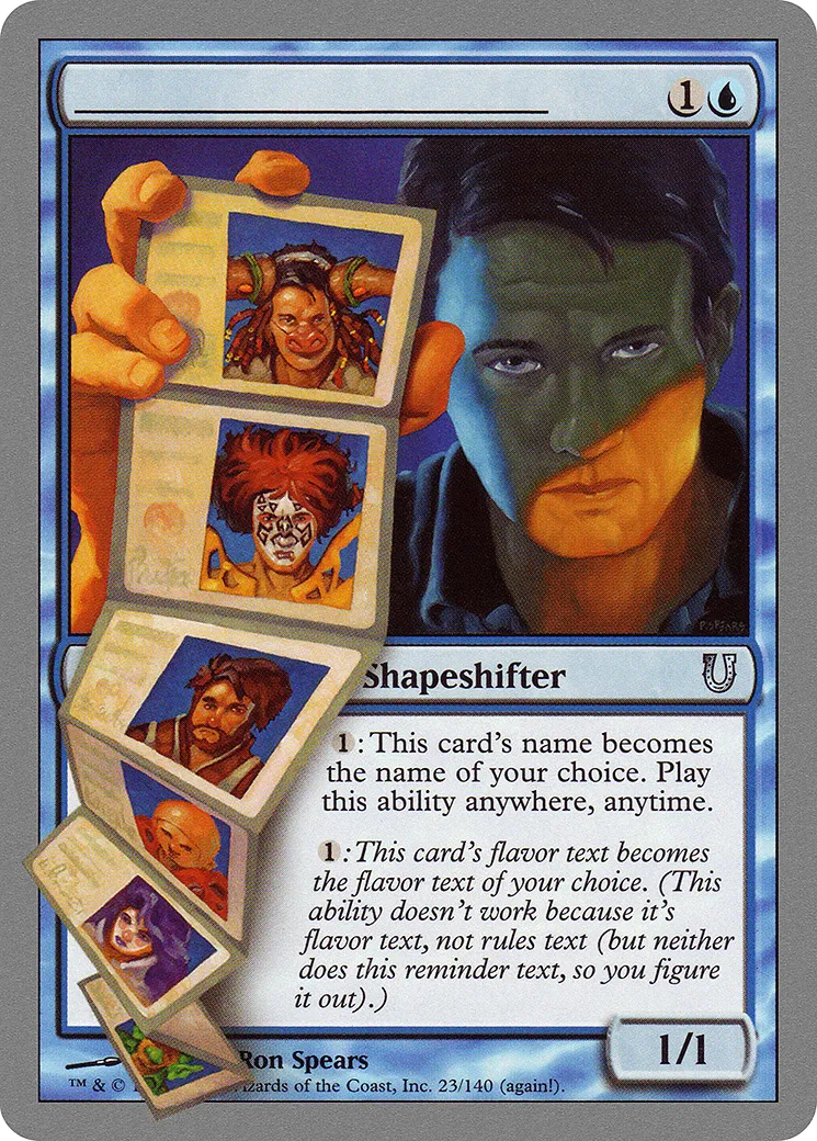 _____ — Unhinged — Magic: The Gathering