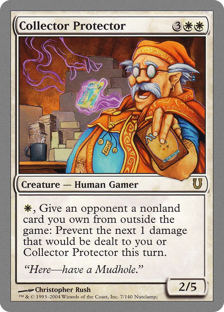 Collector Protector — Unhinged — Magic: The Gathering