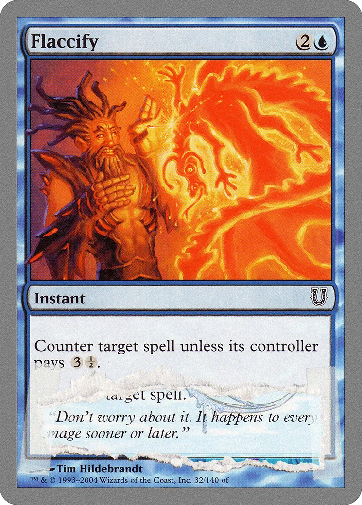 Flaccify — Unhinged — Magic: The Gathering