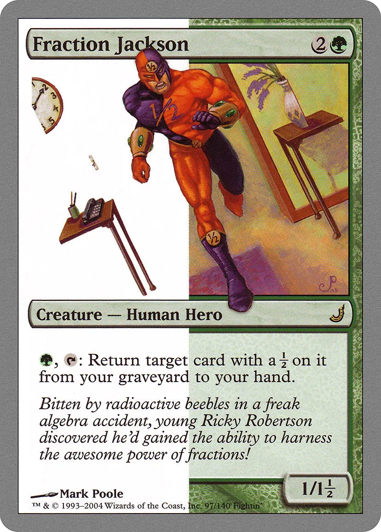 Fraction Jackson — Unhinged — Magic: The Gathering