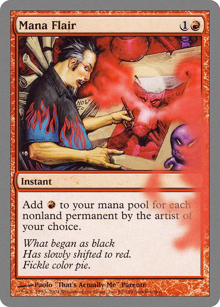 Mana Flair — Unhinged — Magic: The Gathering