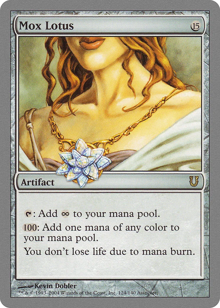 Mox Lotus — Unhinged — Magic: The Gathering