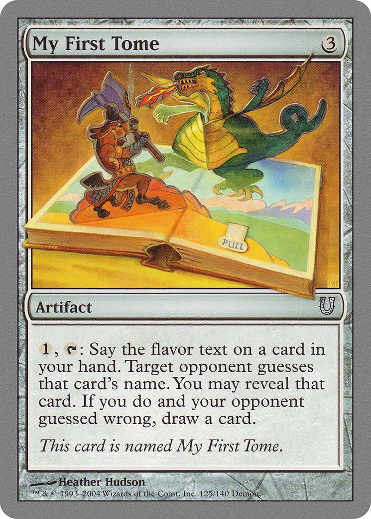 My First Tome — Unhinged — Magic: The Gathering