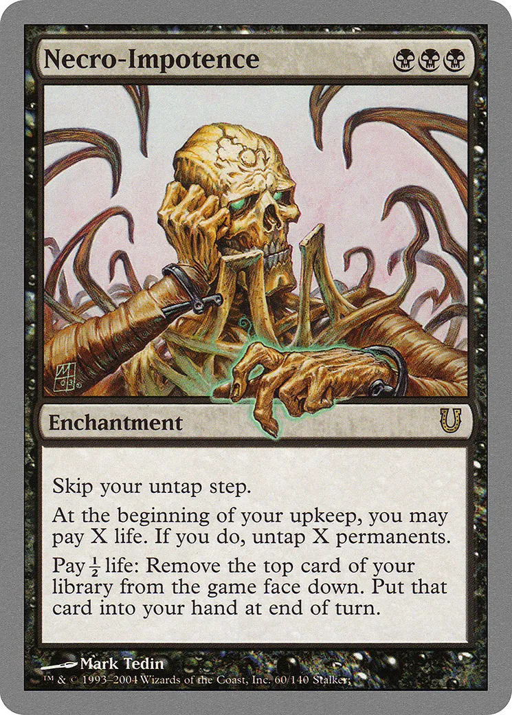 Necro-Impotence — Unhinged — Magic: The Gathering