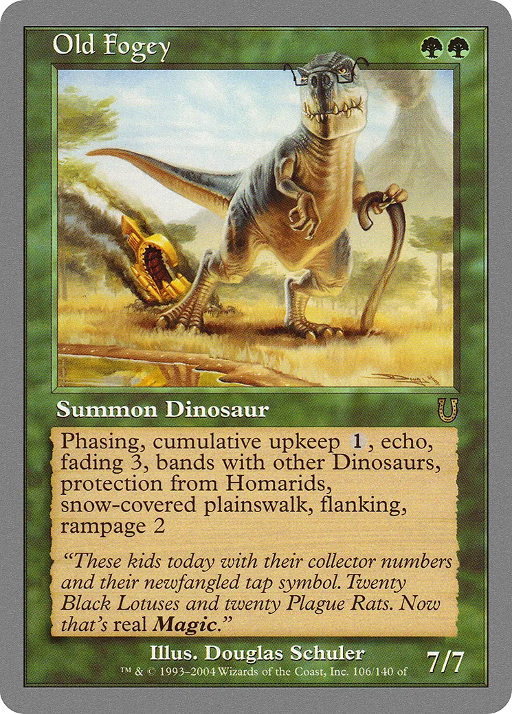 Old Fogey — Unhinged — Magic: The Gathering