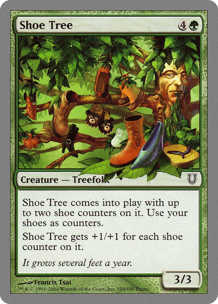 Shoe Tree — Unhinged — Magic: The Gathering
