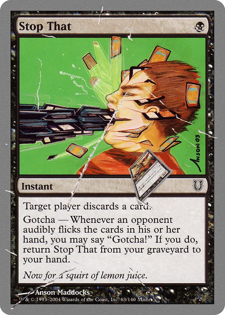 Stop That — Unhinged — Magic: The Gathering