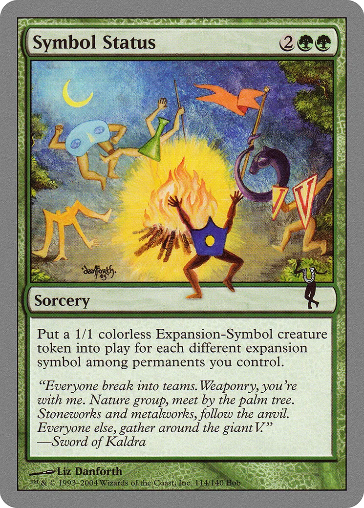 Symbol Status — Unhinged — Magic: The Gathering