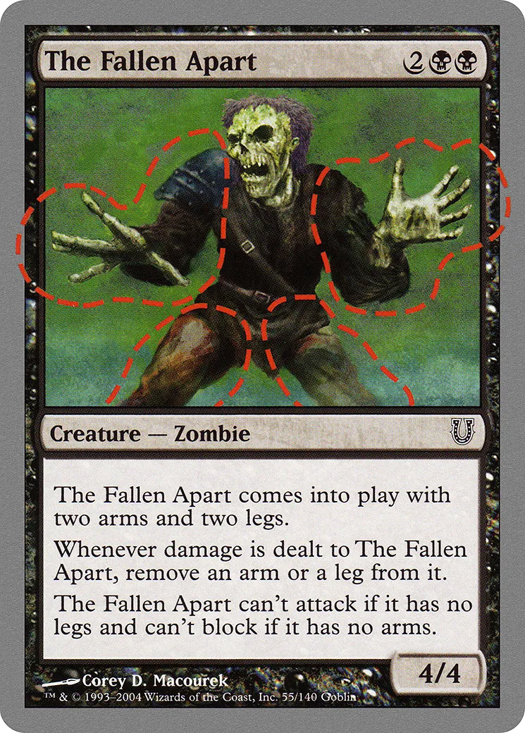 The Fallen Apart — Unhinged — Magic: The Gathering