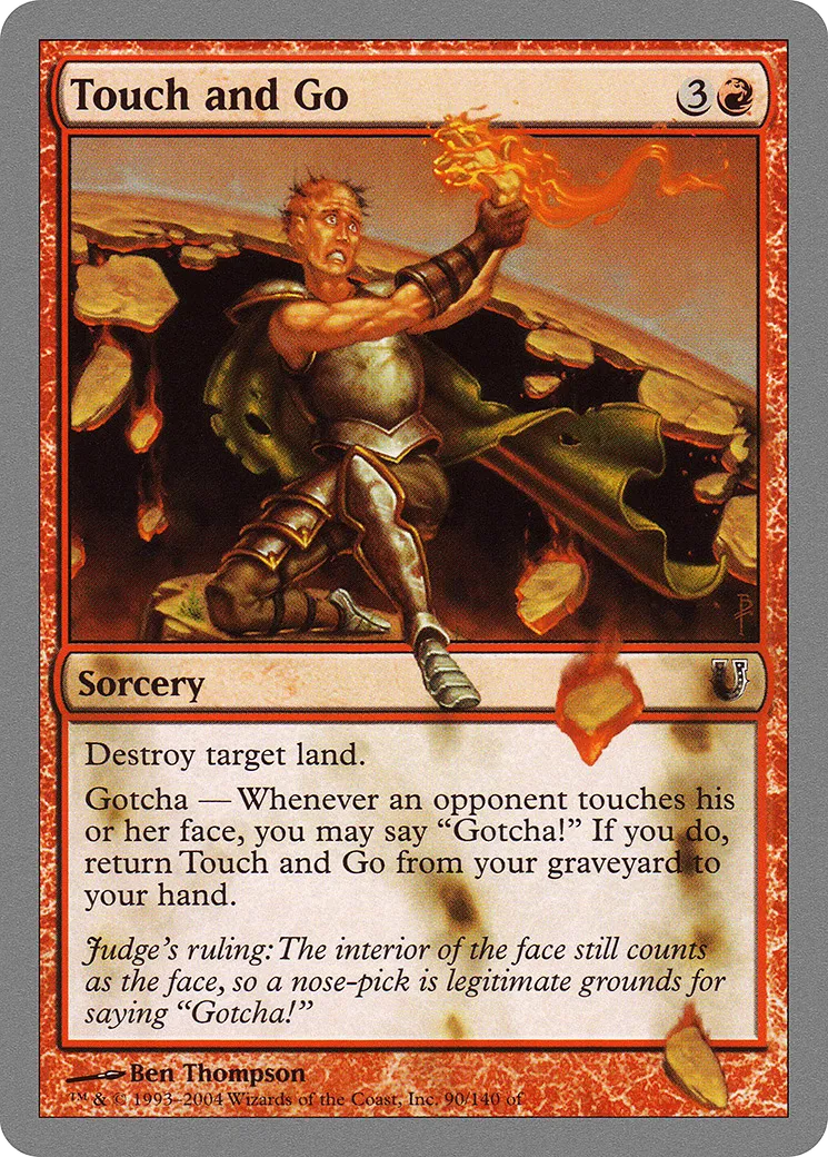 Touch and Go — Unhinged — Magic: The Gathering