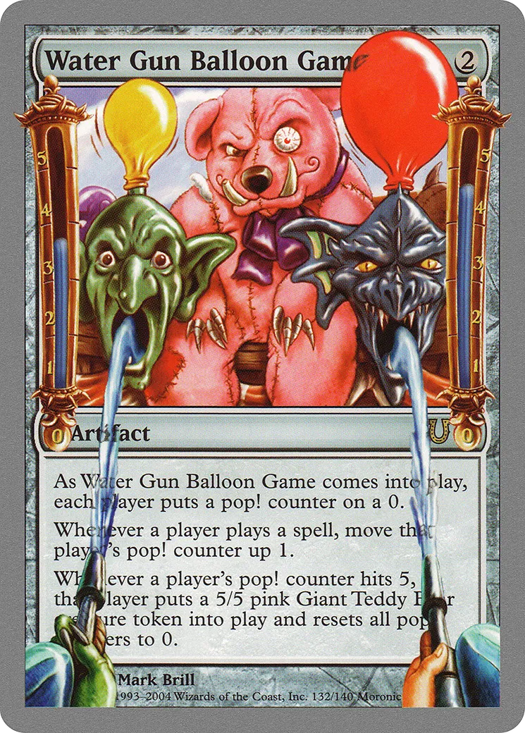 Water Gun Balloon Game — Unhinged — Magic: The Gathering