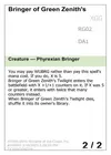 Product image for Bringer of Green Zenith's Twilight