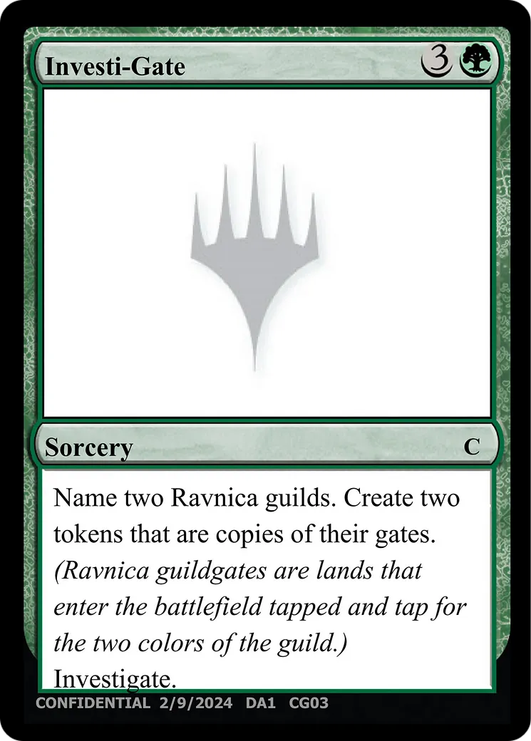 Investi-Gate — Unknown Event — Magic: The Gathering
