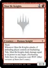 Product image for Must Be Knights