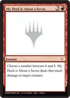 Product image for My Deck is About a Seven
